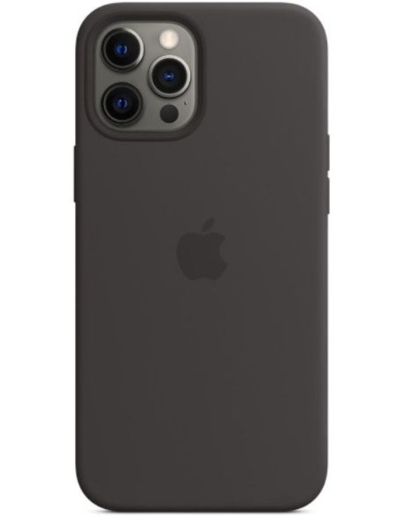 Чохол (Sillicon Case) для iPhone 12 / iPhone 12 Pro with magsafe Black