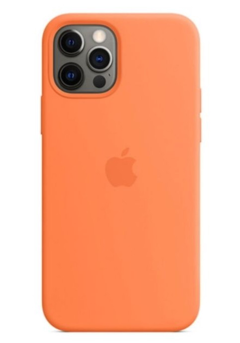 Чохол (Sillicon Case) для iPhone 12 Pro Max with magsafe and splash Kumquat