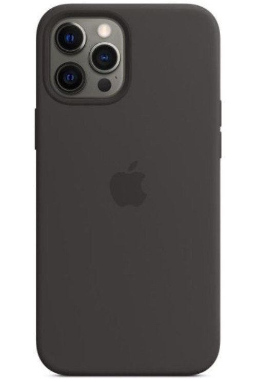 Чохол (Sillicon Case) для iPhone 12 Pro Max with magsafe Black