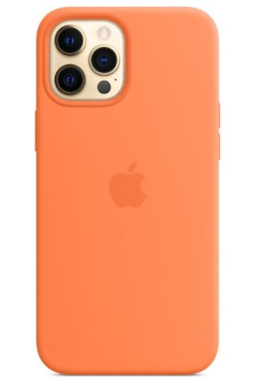 Чохол (Sillicon Case) для iPhone 12 Pro Max with magsafe Kumquat