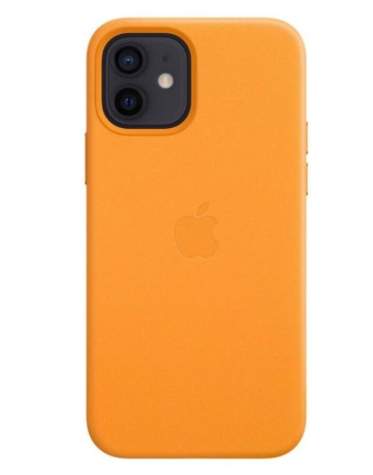 Чохол (Leather case) для iPhone 12 / iPhone 12 Pro with magsafe California Poppy