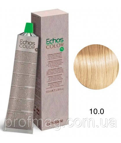 Крем-фарба для волосся Echosline Echos Color Colouring Cream колір Платиновий блонд 10.0