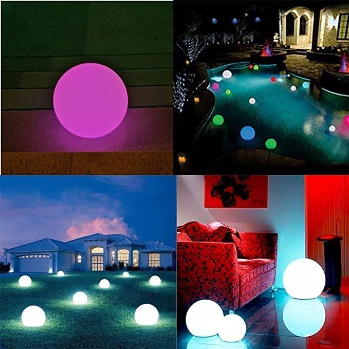 LAFEINA LED Globe Mood Lamp, водонепроницаемый плавающий светодиодный светильник, меняющий цвет, - фото 2 - id-p1791129095