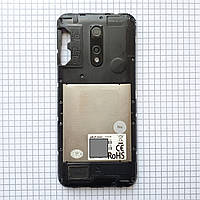 Средний корпус Ulefone Note 8P для телефона черный оригинал с разборки