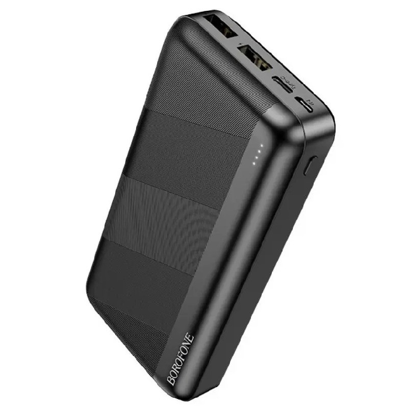 Повербанк УМБ Power Bank 20000mAh BOROFONE BJ27A Pindar Black, фото 1