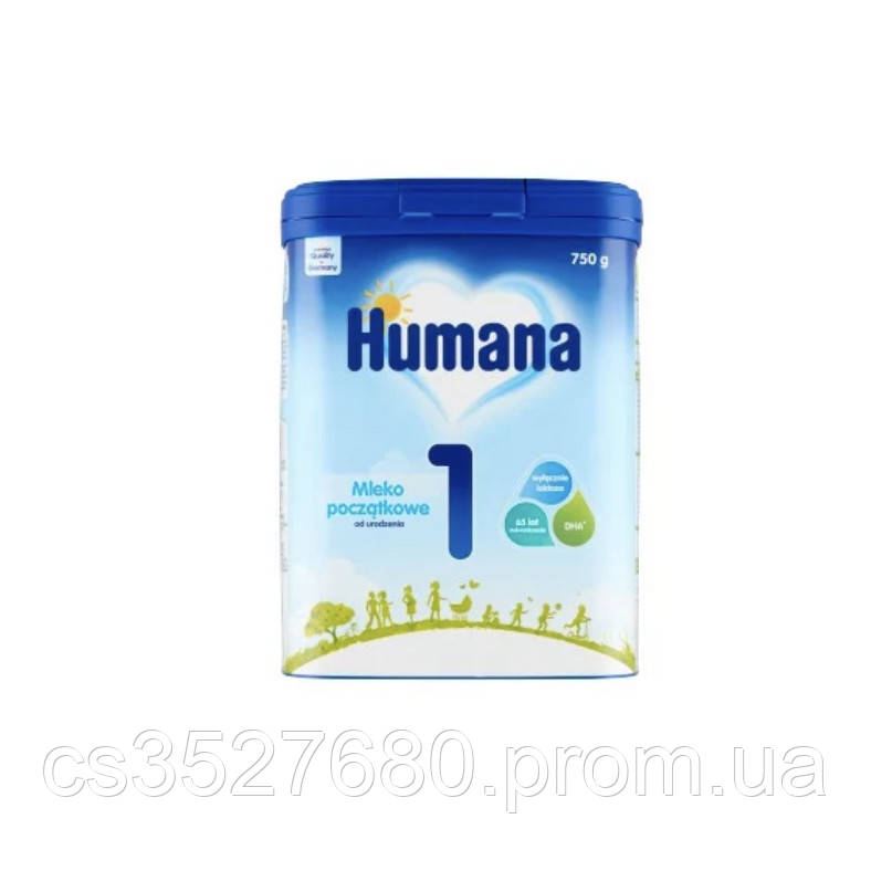HUMANA 1 750г суміш (смесь) молоко для дитячого харчування - фото 1 - id-p1791143149
