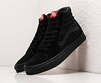 Высокие кеды Vans SK-8 Hi Black (Ванс Олд Скул черного цвета)