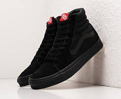 Високі кеди Vans SK-8 Hi Black (Ванс Олд Скул чорного кольору)