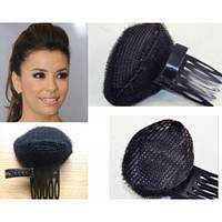 Подушечка для створення об'ємних зачісок (чорний колір)