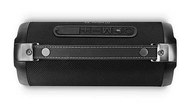 Блютуз колонка REAL-EL X-709 Bluetooth з ручкою, чорна, 10 Ватт, портативна, музикальна, бездротова, фото 3