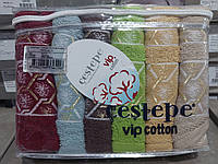 Кухонные полотенца махровые Cestepe Vip Cotton 6шт, 30*50см