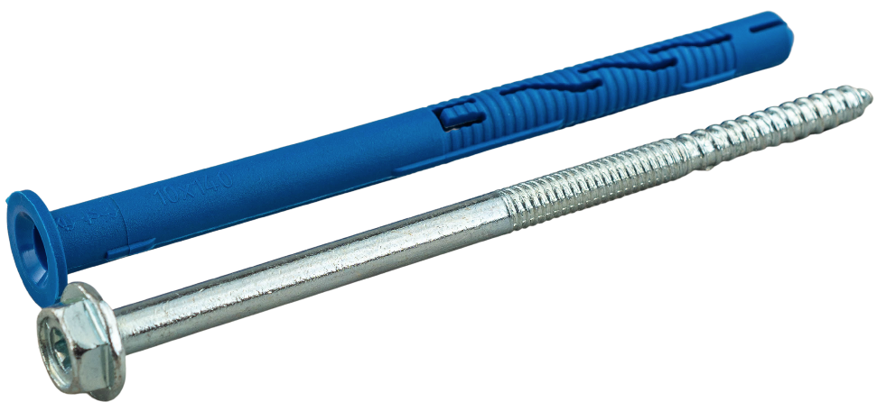 Дюбель із шурупом 10х160 рамний з шестигранною головкою FX-K Fast Fix