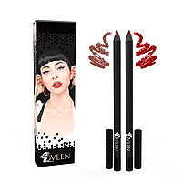 Qveen Partners In Crime Lip Liner Duo SOS & Spray Tan - набір олівців для губ, 2*1 г