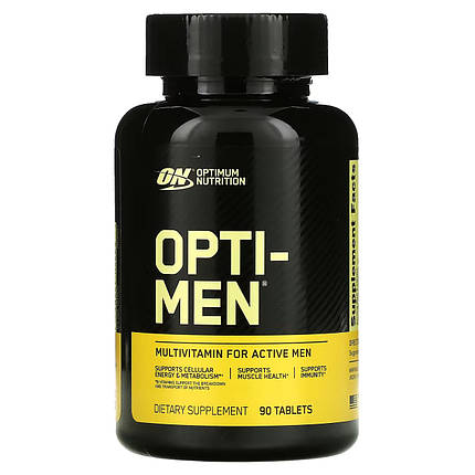 Вітаміни Opti-men Optimum Nutrition 90 tabs, фото 1