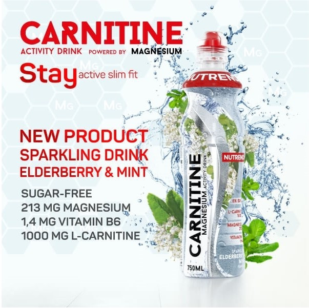 Nutrend Carnitine Magnesium Activity Drink 750ml - фото 2 - id-p41852201