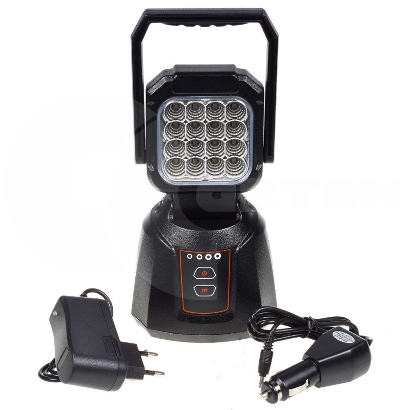 Ліхтар LED робоча 48W, 1100 lm, 12/24 V (зарядна, переносна) (пр-во Юбана) 453701118