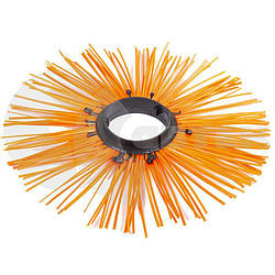 Диск щітковий безпроставний (на пластиковому кільці) ПП 120/550