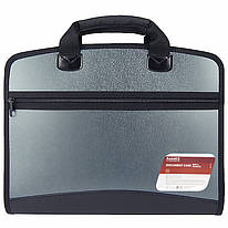 Портфель А4 Axent 4 відділення сірий металік 1621-11-A, 20685