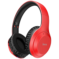 Бездротові накладні навушники блютуз з мікрофоном HOCO W30 Bluetooth Червоний