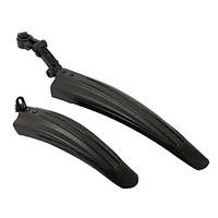 Комплект велокрила крила бризковики велосипеда чорні