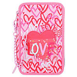 Пенал із наповненням Top model ONE LOVE з серцем Топ Модел (12258), фото 2