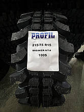 Шини 215/75 R15 (100S) BREAKER MT/R PROFIL COLLINS (НАВАРКА)