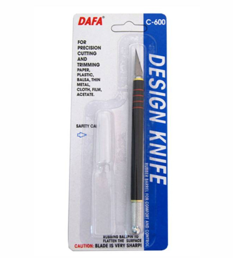 Ніж макетний DAFA C-600 пластикова ручка