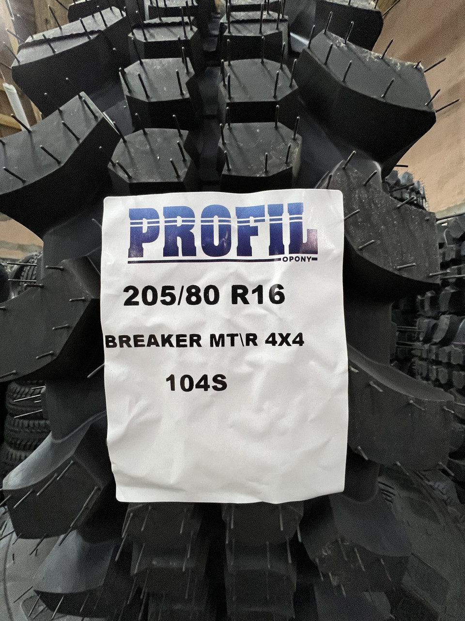 Шині 205/80 R16 (104S) BREAKER MT/R PROFIL COLLINS Польска (НАВАРКА)