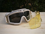 Захисні окуляри-маска Тactic Coyote зі змінним склом, фото 10