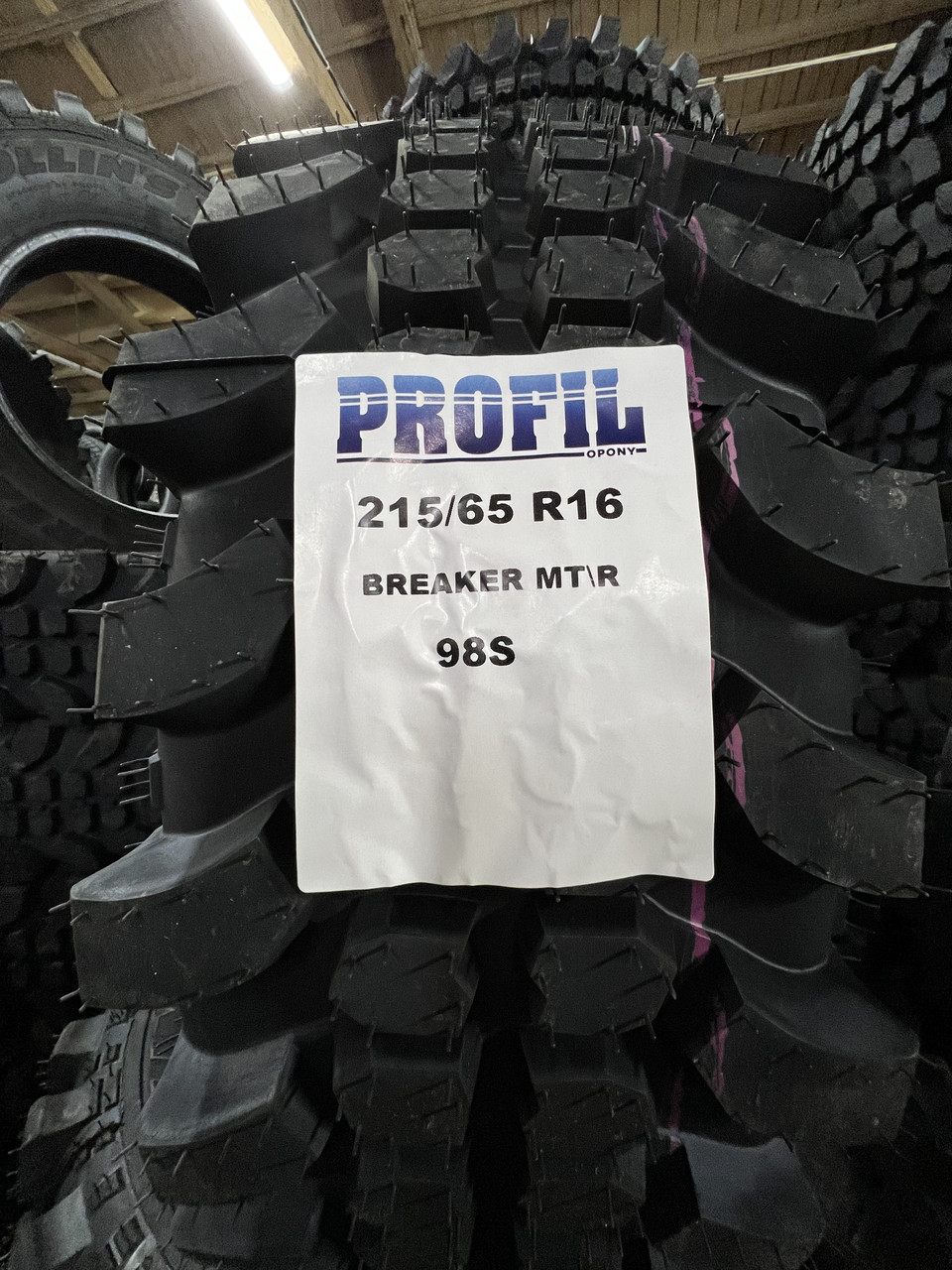 Шини 215/65 R16 (98S) BREAKER MT/R PROFIL COLLINS (НАВАРКА)