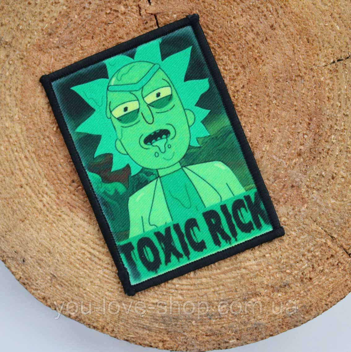 Нашівка на одяг Рік і Морті / Rick and Morty термонавтика наклейній основі No 18