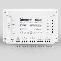 Чотириканальне Wi-Fi реле з сухим контактом Sonoff 4CH PRO R3