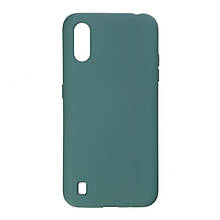 Чехол накладка TPU Armorstandart Icon для Samsung A01 A015 Pine Green (ARM56329)