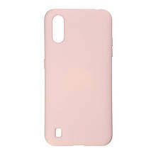 Чехол накладка TPU Armorstandart Icon для Samsung A01 A015 Pink Sand (ARM56328)