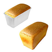 Форма хлебная усиленная для выпекания хлеба кирпичика Л6 алюминий (23.0х11.5х11.5 см)