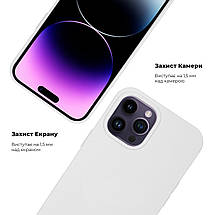 Чохол накладка SK Original TPU Silicone для Apple iPhone 14 Pro Max Olive (ARM67961), фото 4