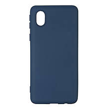 Чехол накладка TPU Armorstandart ICON для Samsung A01 Core (A013) Dark Blue (ARM57477)