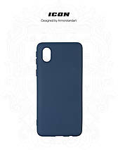 Чехол накладка TPU Armorstandart ICON для Samsung A01 Core (A013) Dark Blue (ARM57477), фото 2