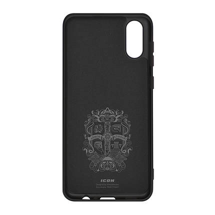 Чехол накладка TPU Armorstandart ICON для Samsung A02 (A022) Black (ARM58228), фото 2