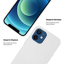 Чохол накладка TPU Armorstandart Silicone Case для Apple iPhone 12 Mini Cyprus Green (ARM57601), фото 4