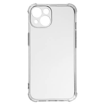 Чохол накладка TPU Armorstandart Air Force для Apple iPhone 14 Camera cover прозора (ARM65246), фото 1