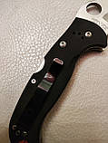 Ніж складаний Spyderco Chinook 2 Serrated, 440V, C63GPS, фото 6