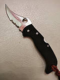 Ніж складаний Spyderco Chinook 2 Serrated, 440V, C63GPS, фото 3