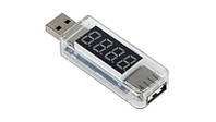 USB тестер-измеритель тока напряжения (10169)
