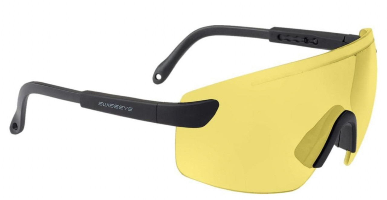 Тактичні окуляри Swiss Eye Defense Yellow з жовтою лінзою (балістисичний, сертифікований)
