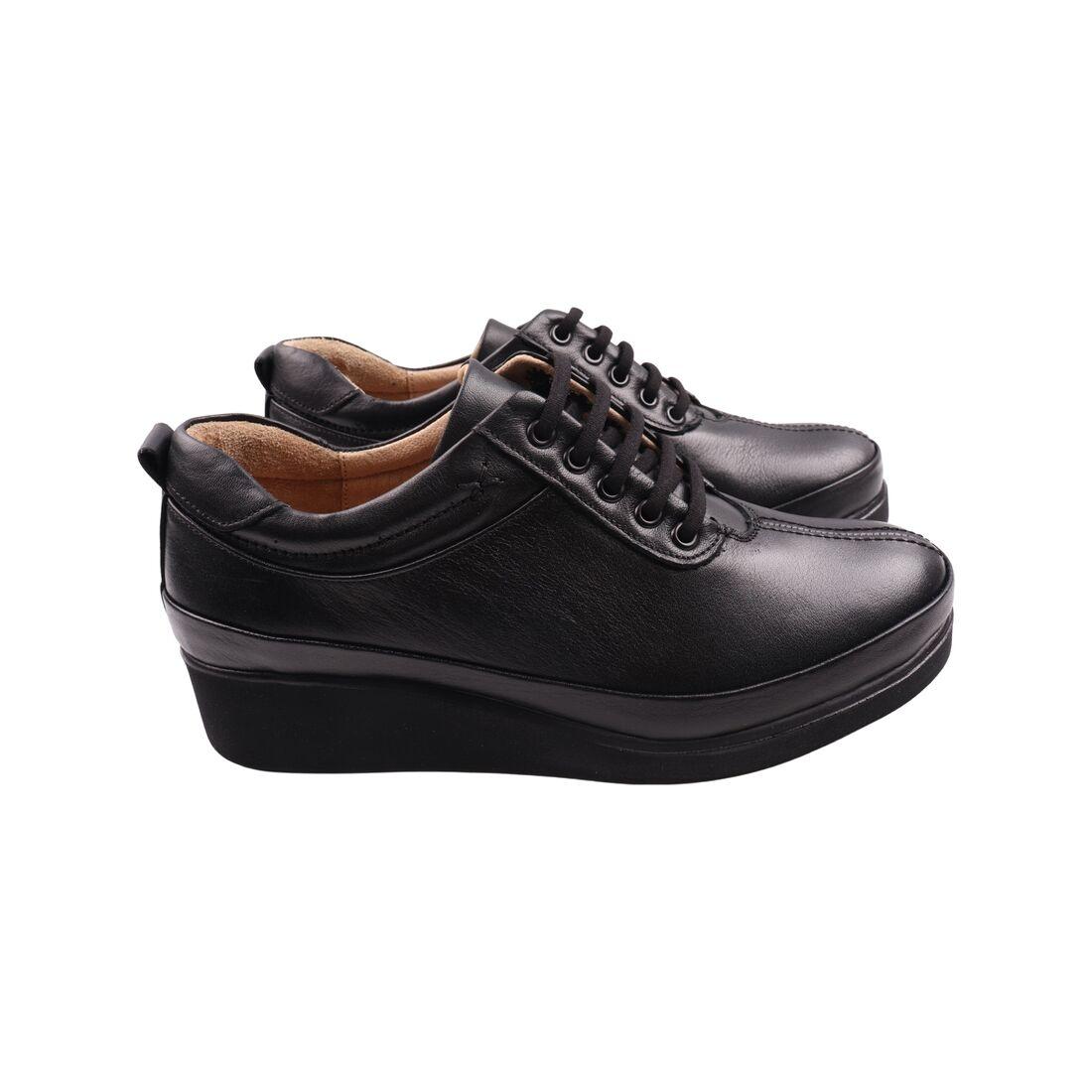 Туфлі жіночі Kesim чорні натуральна шкіра, 41, фото 1