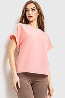 Блуза повседневная, цвет розовый, 230R101-2