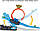 Уцінка! Ігровий набір Hot Wheels Полювання Ті-Рекса Hot Wheels City T-Rex Loop And Stunt Playset HKX42, фото 7