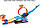 Уцінка! Ігровий набір Hot Wheels Полювання Ті-Рекса Hot Wheels City T-Rex Loop And Stunt Playset HKX42, фото 9