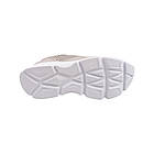 Кросівки жіночі Aquamarin капучіно натуральна шкіра, 40, фото 6